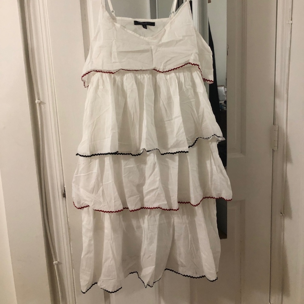 New Romeo & Juliet Womens White Cotton Voila Sun Dress Size M